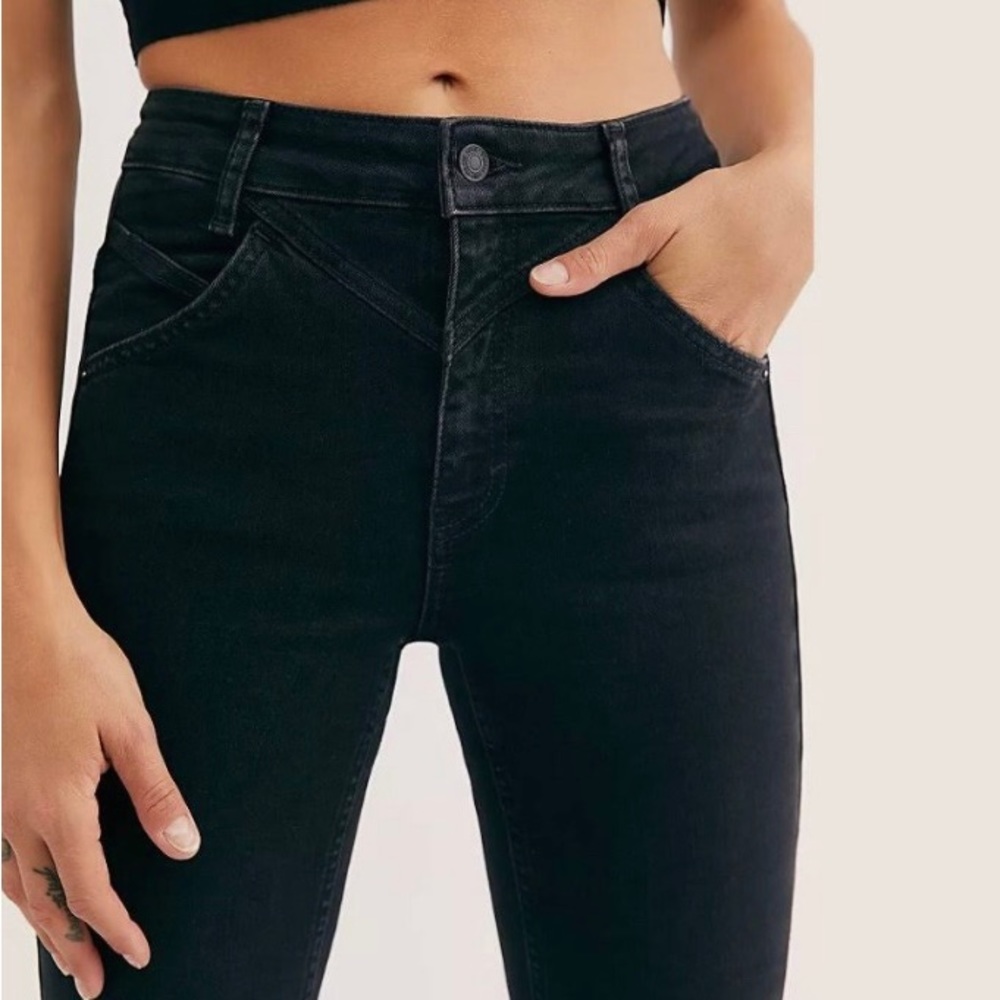 FP Riley Seamed Skinny Jeans - Picture 3 of 9